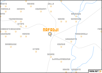 map of Nafadji