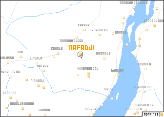 map of Nafadji