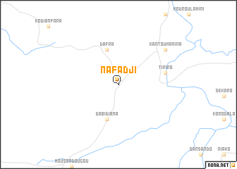 map of Nafadji