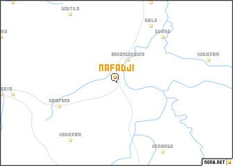 map of Nafadji