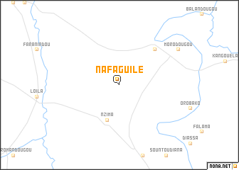 map of Nafaguilé