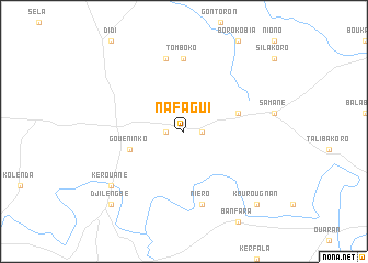 map of Nafagui