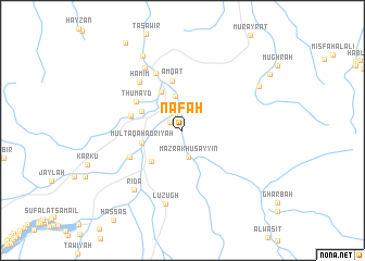 map of Naf‘ah