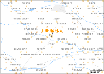 map of Na Fajfce