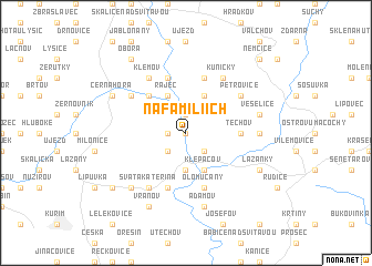 map of Na Familiích