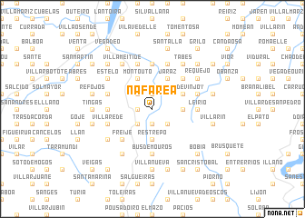 map of Nafarea