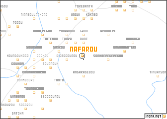 map of Nafarou