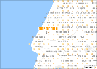 map of Nafarros