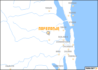 map of Naferanje