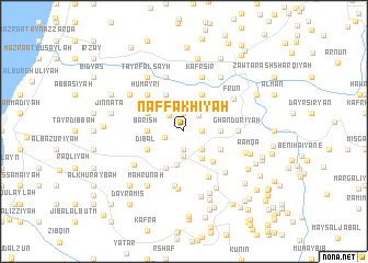 map of Naffākhīyah