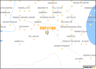 map of Nāfi‘īyah