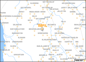 map of Nāfil