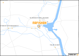 map of Nafīshah