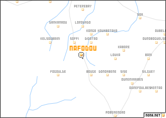 map of Nafodou