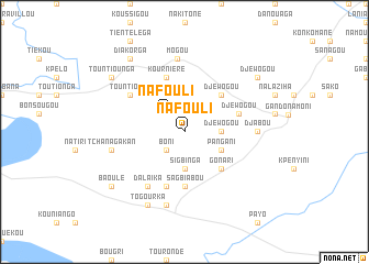 map of Nafouli