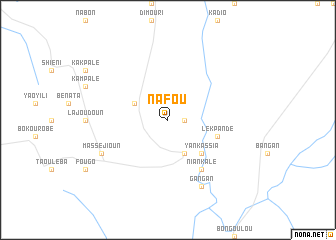 map of Nafou