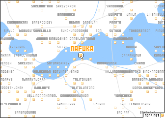 map of Nafuka