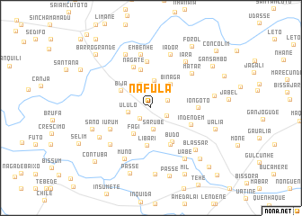 map of Nafula