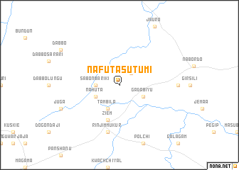 map of Nafuta Sutumi