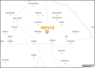 map of Nafuta