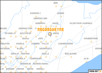 map of Nagaadweyne