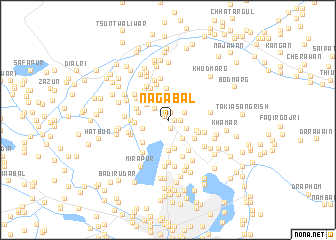 map of Nāgabal