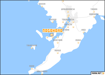 map of Nagahama