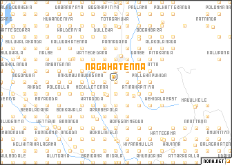 map of Nagahatenna