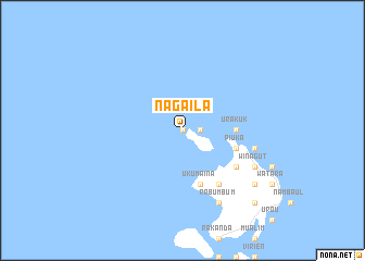 map of Nagaila