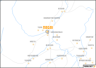 map of Nagai