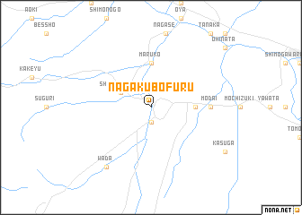 map of Nagakubofuru