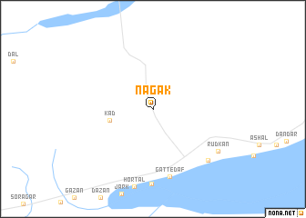 map of Nāgak