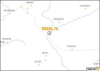 map of Nagalyk