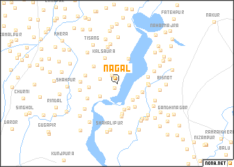 map of Nāgal