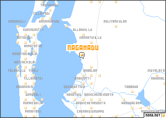 map of Nagamadu