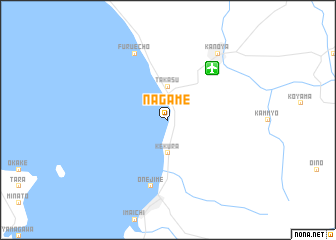map of Nagame