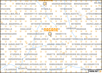 map of Nagane