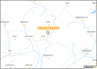 map of Naganobori