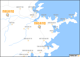 map of Nagano