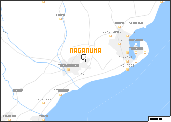 map of Naganuma