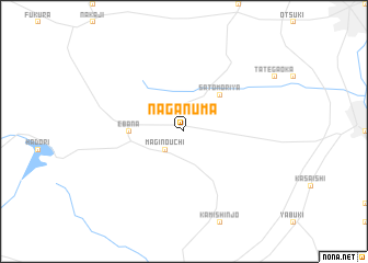 map of Naganuma