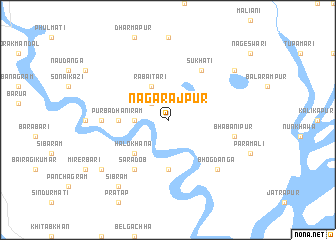 map of Nagārājpur