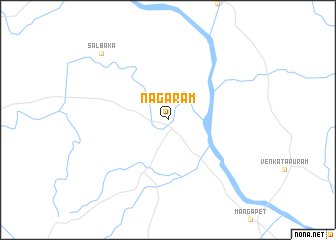 map of Nāgāram