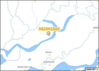 map of Nagargaon