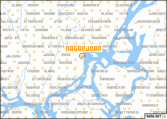 map of Nagar Joār