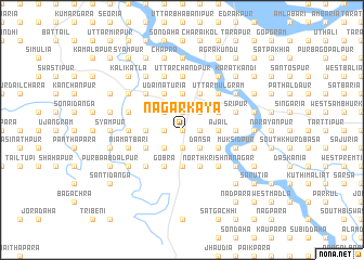 map of Nagar Kaya