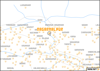 map of Nagar Malpur