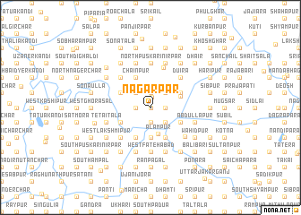 map of Nagarpār