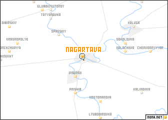 map of Nagartava