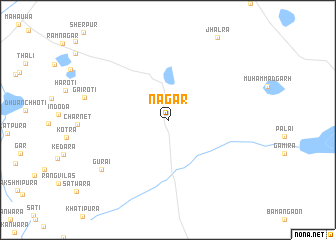 map of Nagar